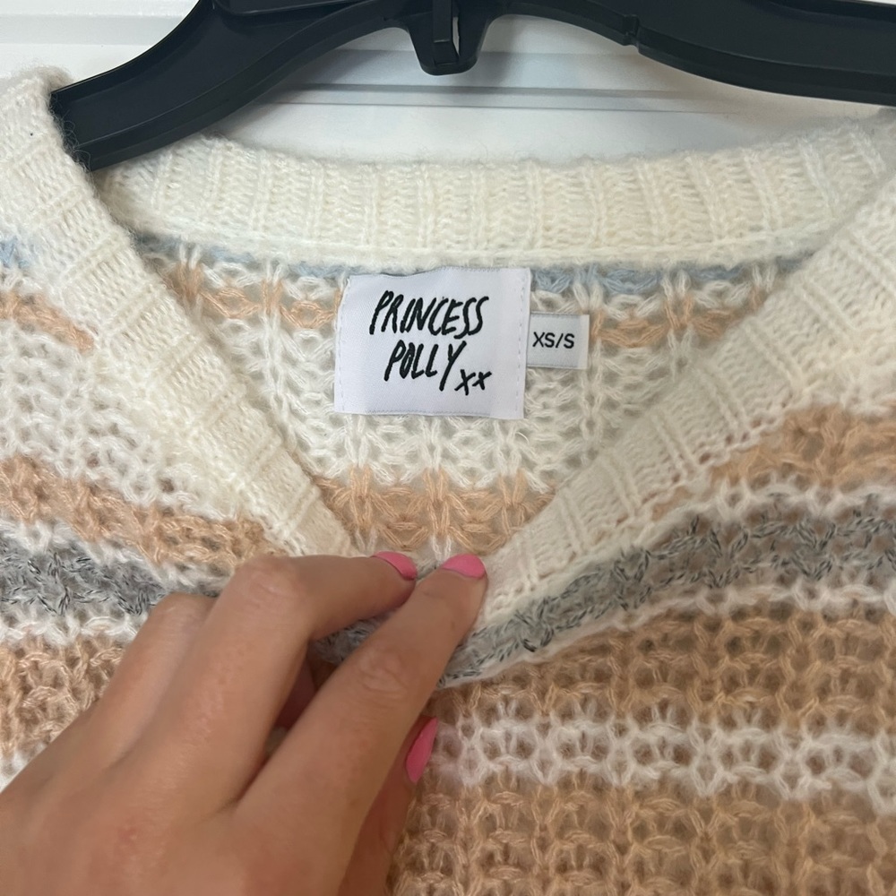 Princess Polly stripped sweater - Picture 2 of 3